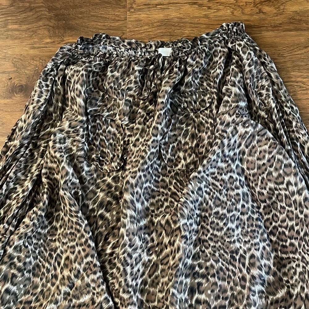 Zimmermann Suraya leopard silk tunic top - Picture 12 of 14